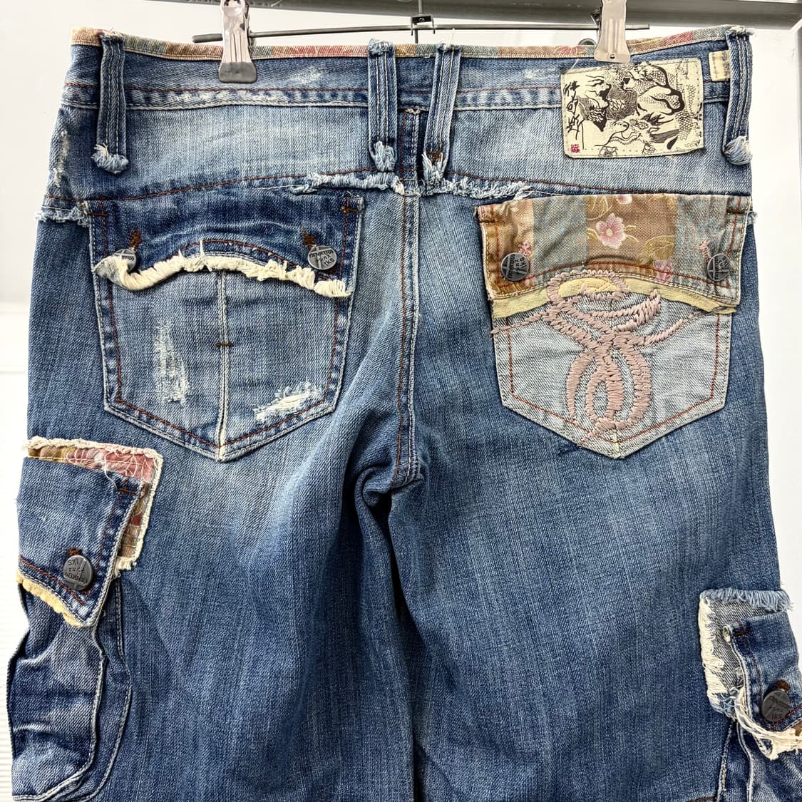 Tks 오리엔탈 데님 카고 팬츠 상품이미지7