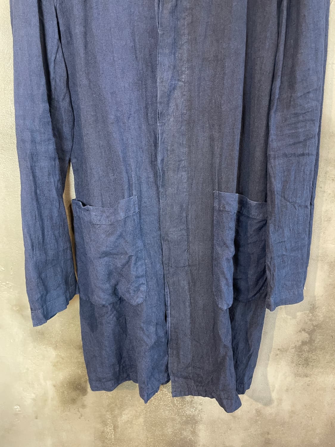 어태치먼트 린넨 워크 코트 상품이미지4