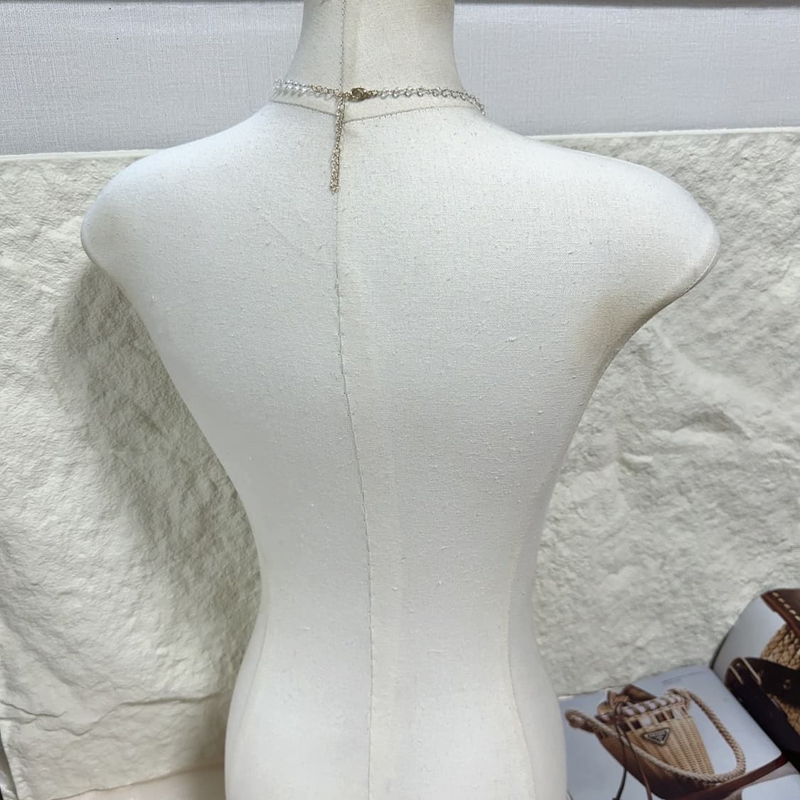 미니멀 천연 담수진주10.8mm 목걸이 상품이미지4