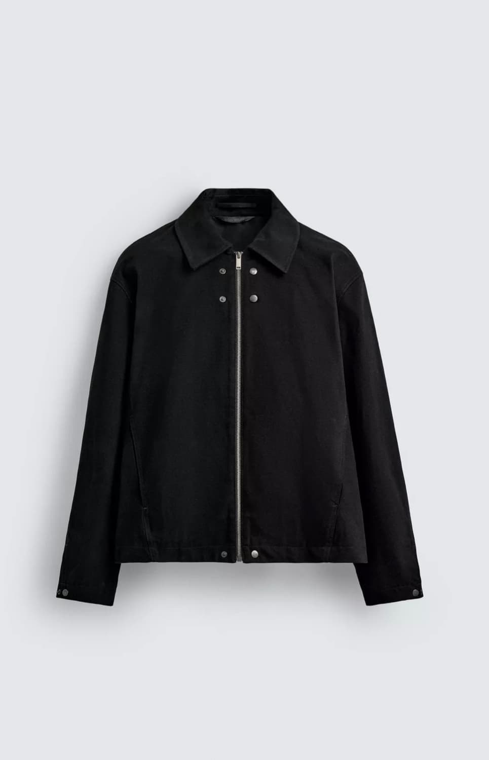 새상품) M 자라 버튼 포인트 블랙 재킷 상품이미지1