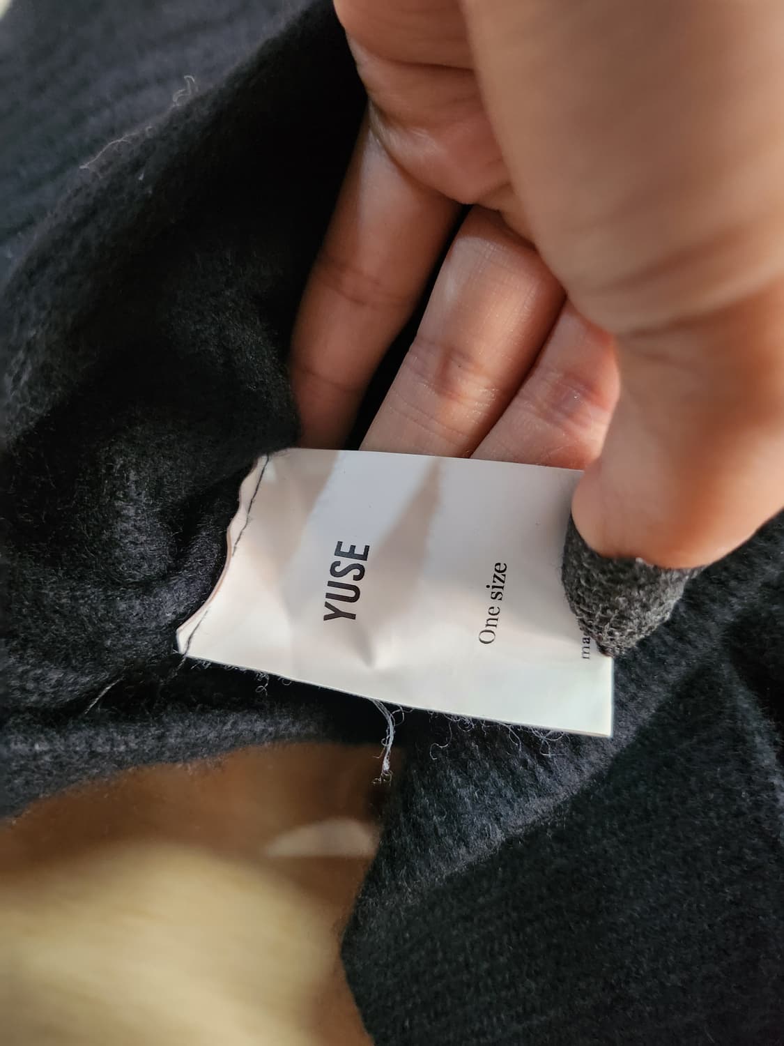 473) 유즈 YUSE 니트 상품이미지6