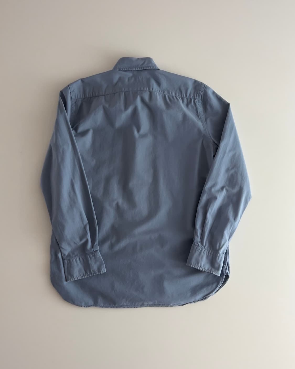 폴로 랄프로렌 워싱블루 솔리드 셔츠 M 상품이미지2