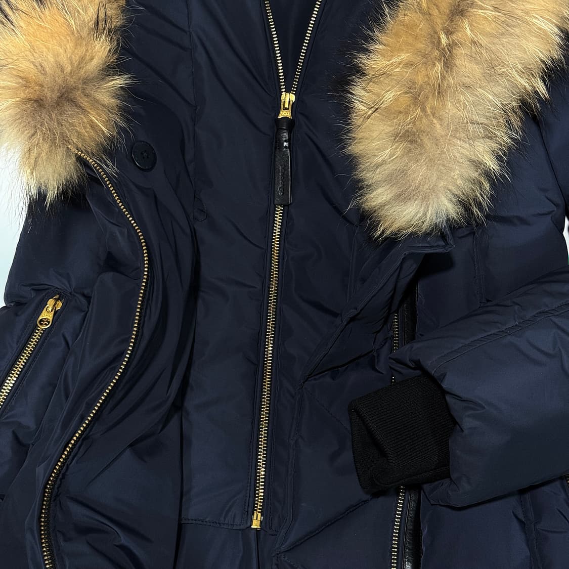 맥케이지 라쿤 래빗 퍼 다운 코트 상품이미지5