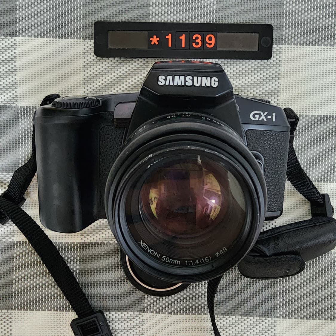 삼성캐녹스 GX-1 필름카메라 1.4 단렌즈 상품이미지1