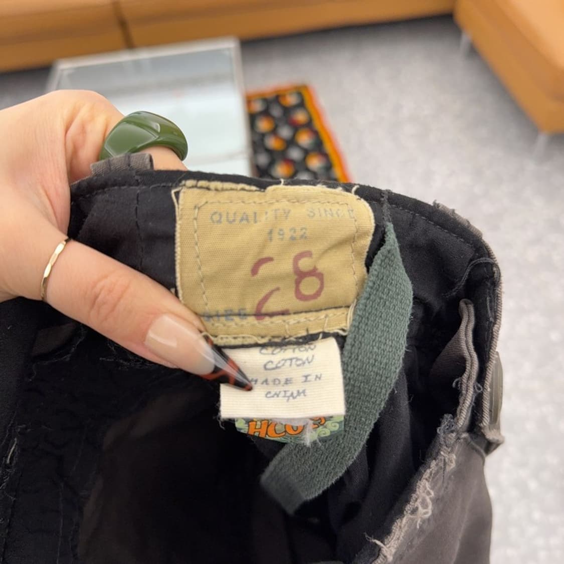 HCO 1922 빈티지무드 멀티포켓 카고팬츠 28인치 C08392 상품이미지6