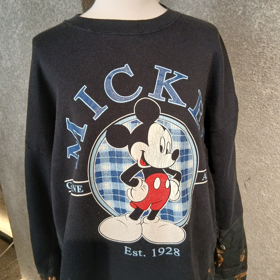 [oldpark] 미키 셔츠 믹스 리워크 맨투맨 상품이미지3