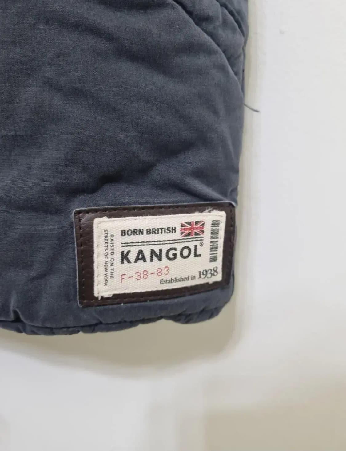 캉골 울블럭 패딩 조끼 네이비 /남여공용M 상품이미지5