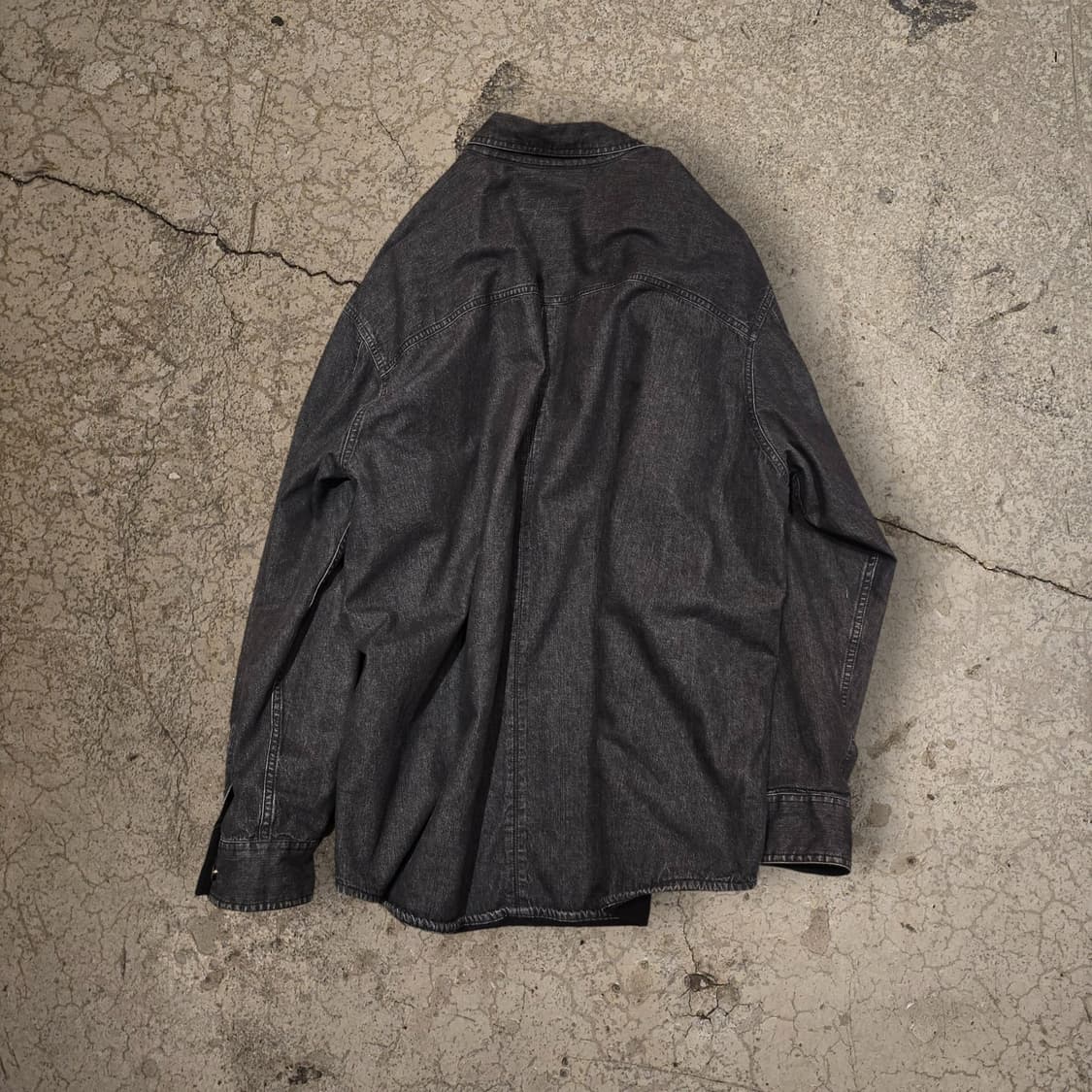 90s Eddie Bauer 데님 셔츠 자켓 상품이미지8