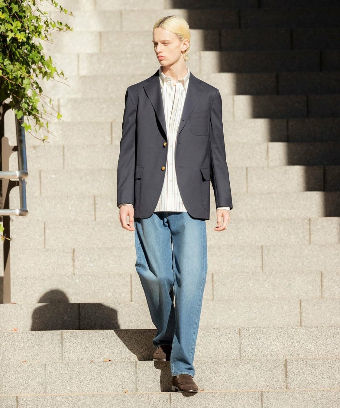 J.PRESS 네이비 금장 블레이저 상품이미지2