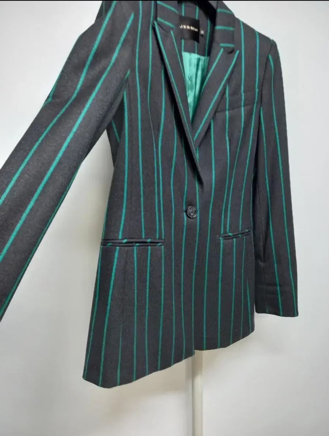 새 제시뉴욕 춘추동 압축 모 테일러자켓 55 상품이미지4