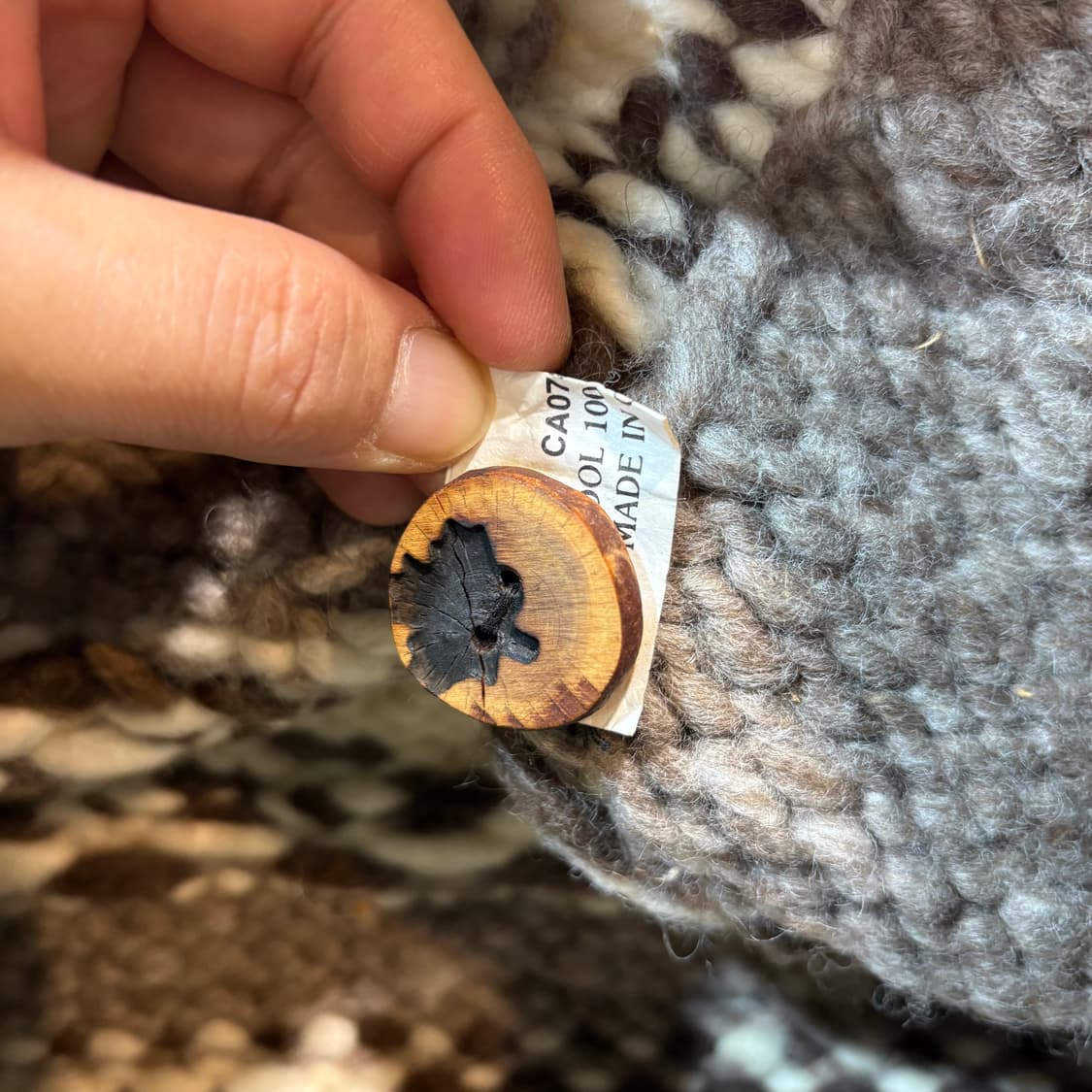 [L] CANADA VINTAGE 캐나다 코위찬 베스트 상품이미지4