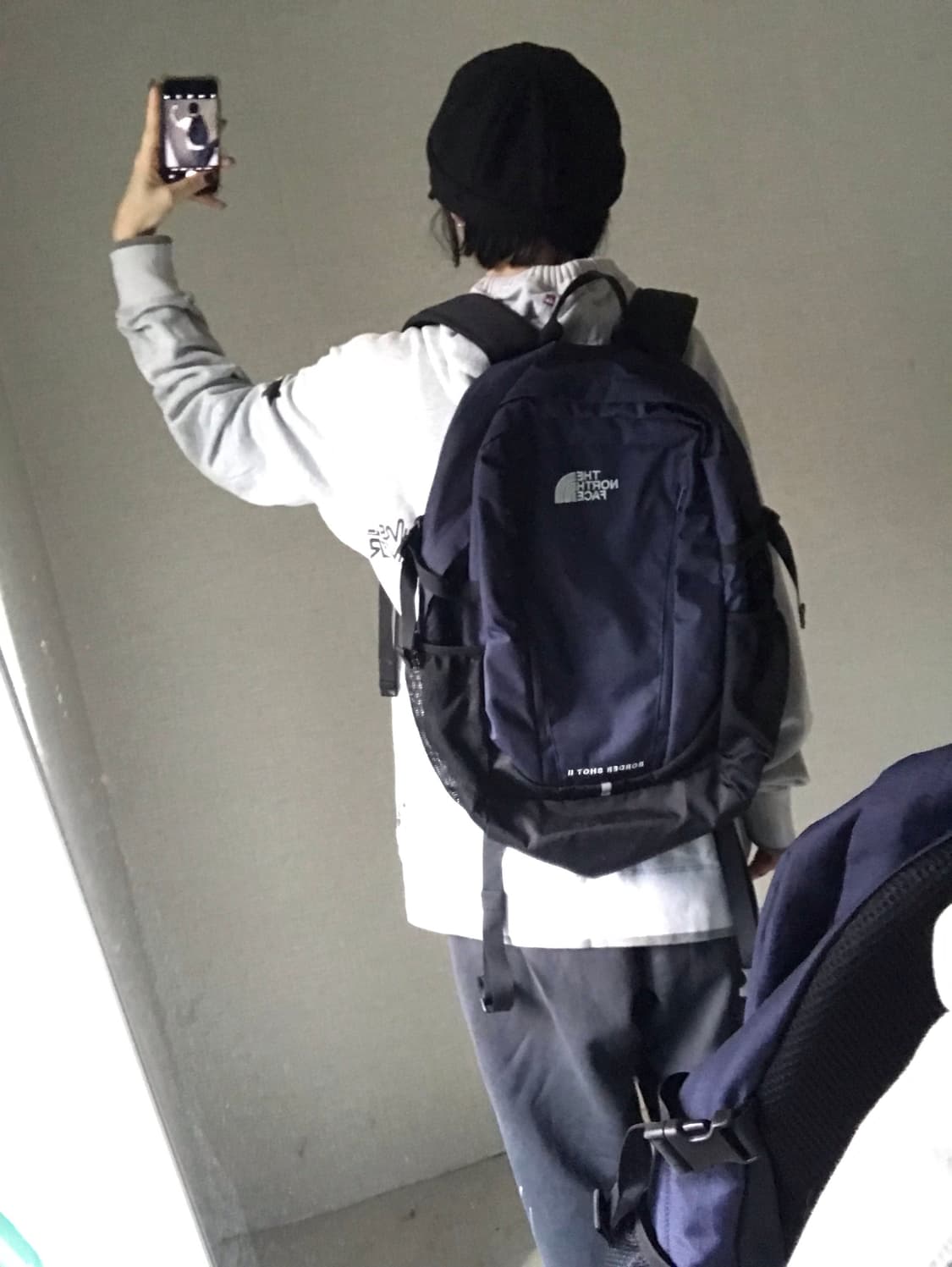 노페 네이비 백팩 상품이미지4