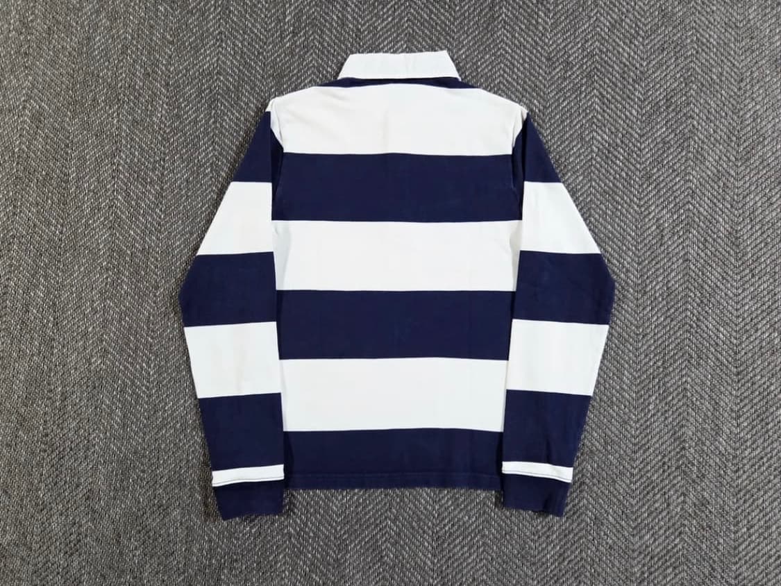 폴로랄프로렌 네이비 화이트 럭비 티셔츠 상품이미지2