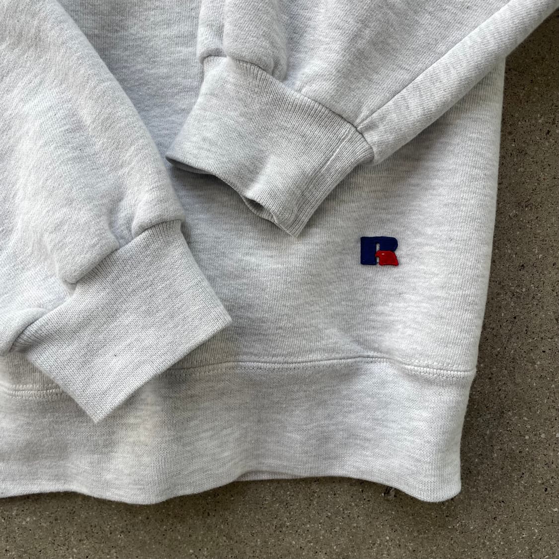 빈티지  러셀 애슬레틱 하이코튼 스웻셔츠 그레이 made in usa 상품이미지2