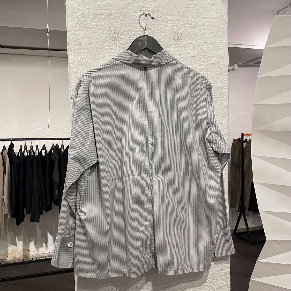 요지야마모토 비대칭 풀오버 셔츠 상품이미지3