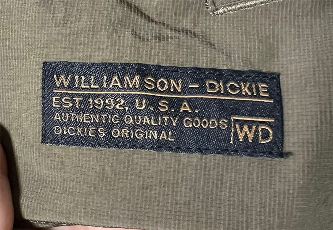 디키즈 백자수 남자 코치자켓 카라넥 캐주얼 춘추 L 100   상품이미지4