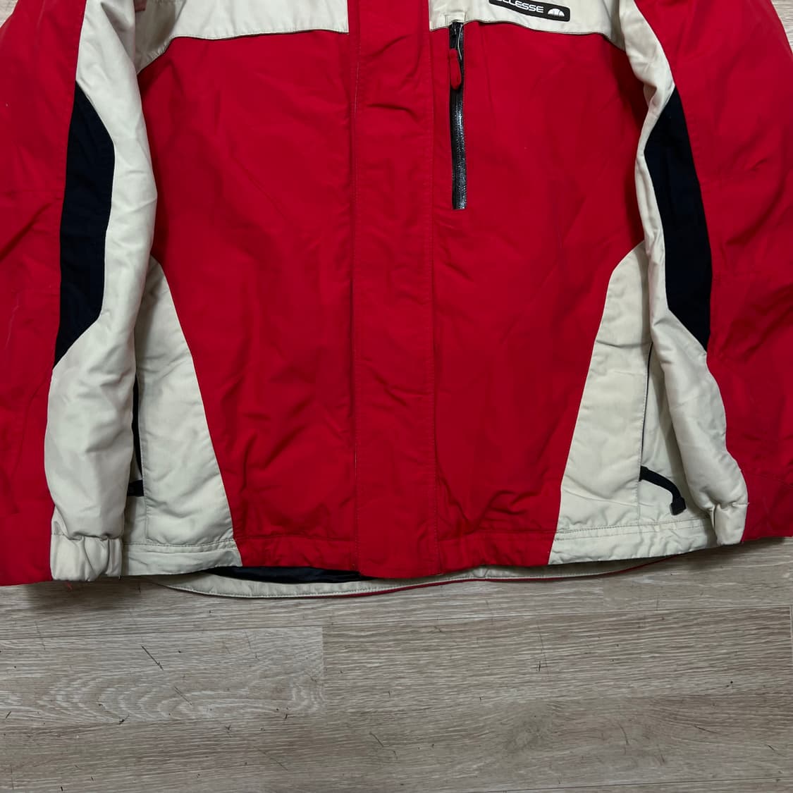 엘레쎄 배색 스키복 보드복 스키점퍼 [레드] L/100 상품이미지3