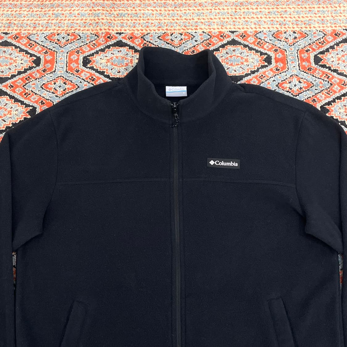 컬럼비아 블랙 플리스 집업 자켓 남성M 상품이미지2