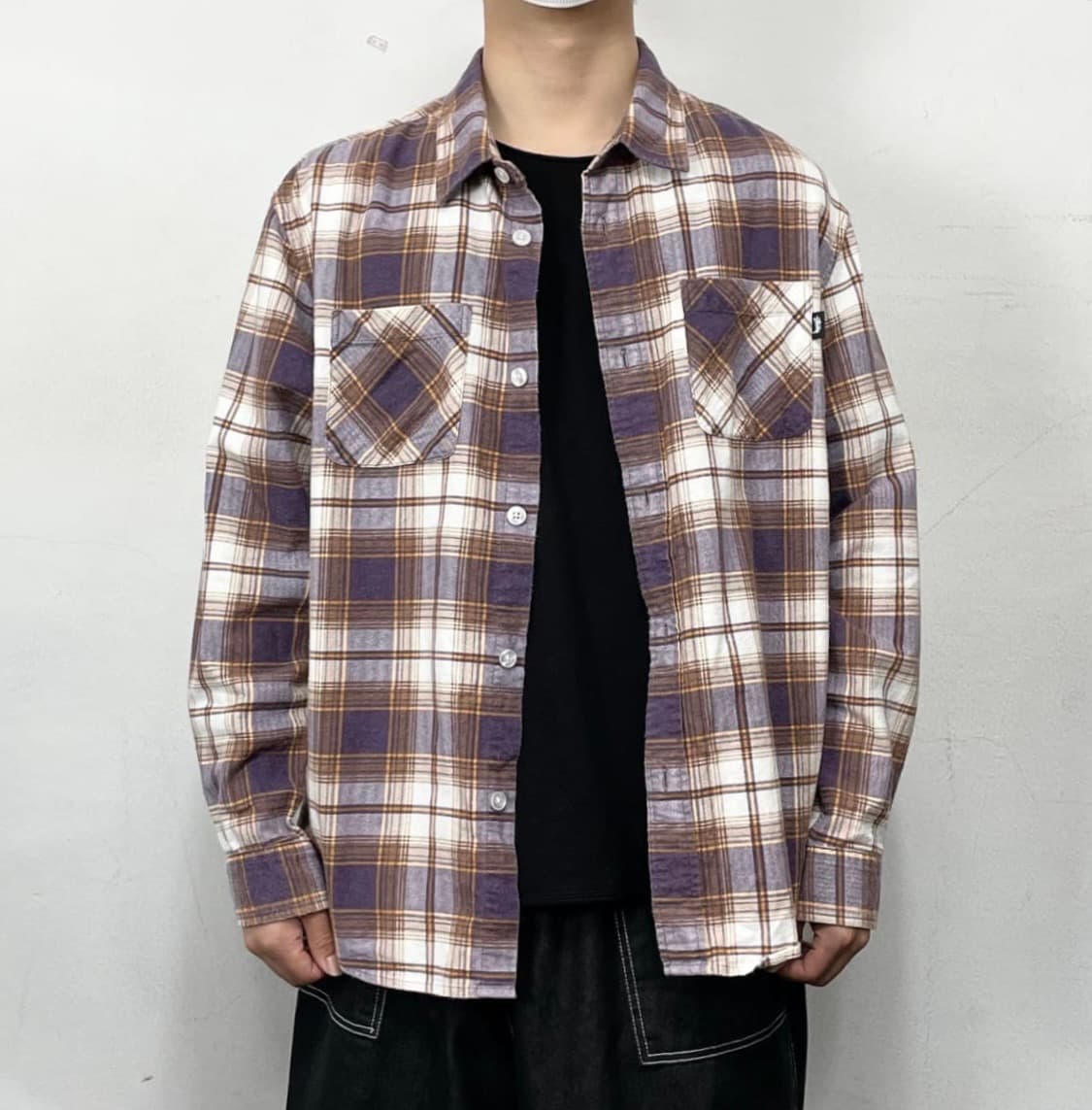 스투시 아담 피아드 체크패턴 셔츠 상품이미지2