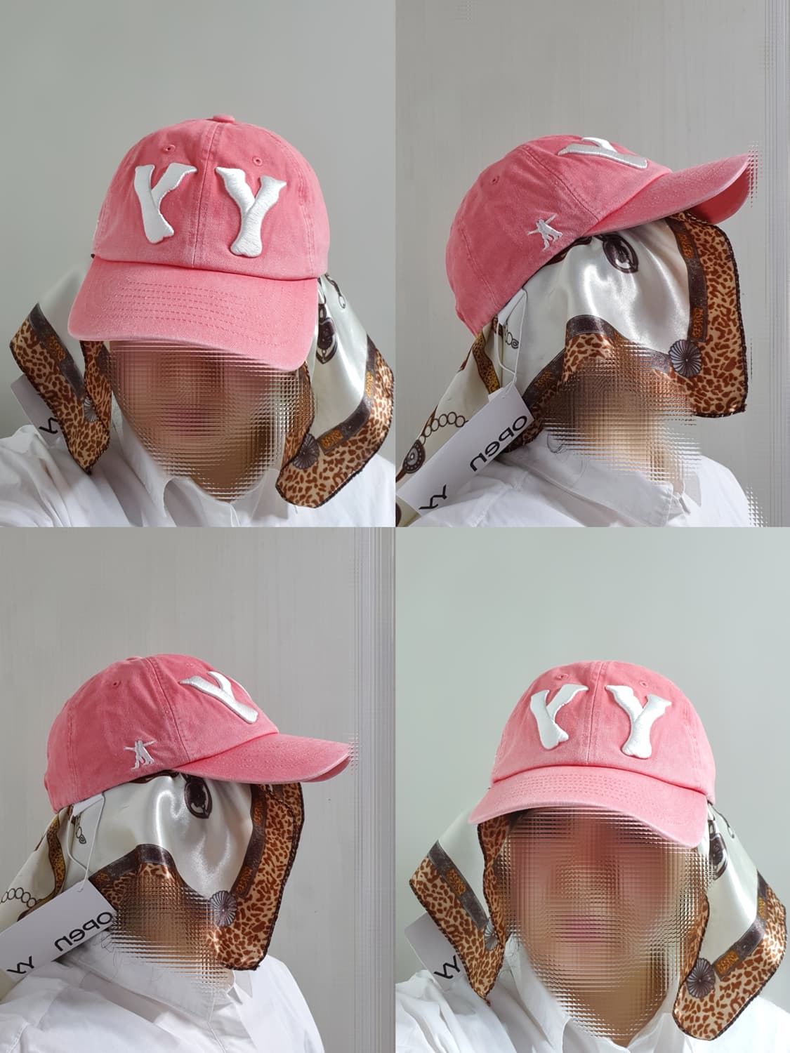 레드 오픈와이와이 로고 볼캡 모자 상품이미지10