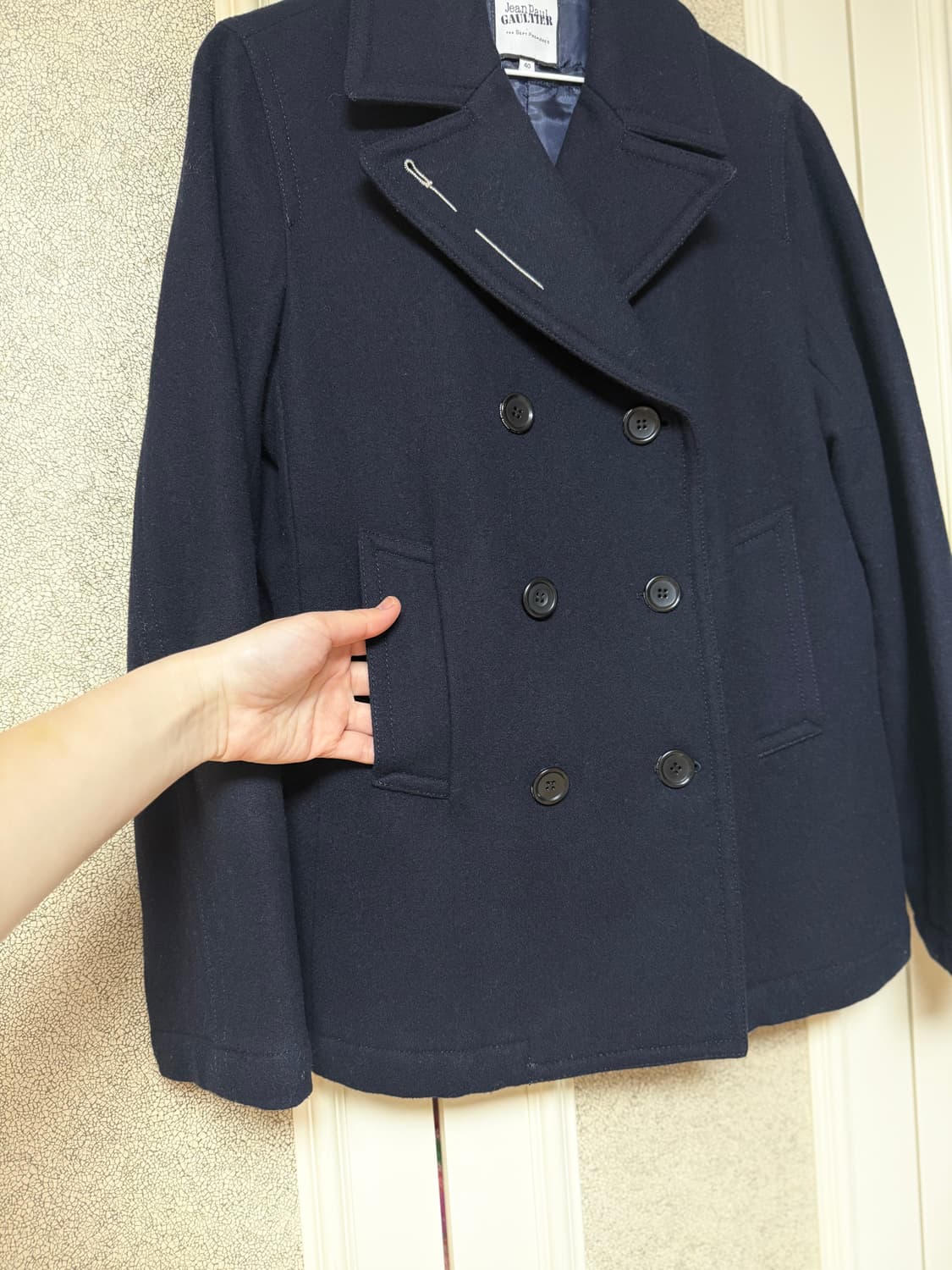 장 폴 고티에 모직 반코트 상품이미지4