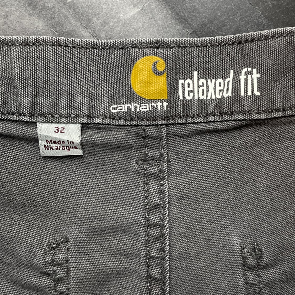 CARHARTT 칼하트 릴렉스핏 유틸리티 워크 하프팬츠 A01204 상품이미지10