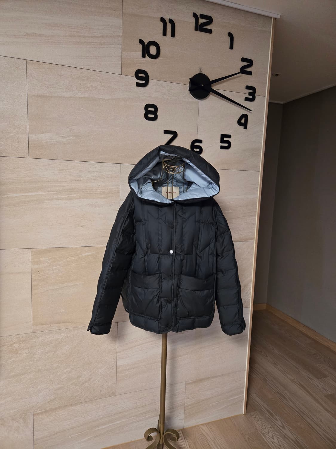 [85] 마리끌레르 퀼팅 여성 덕다운 패딩 상품이미지1