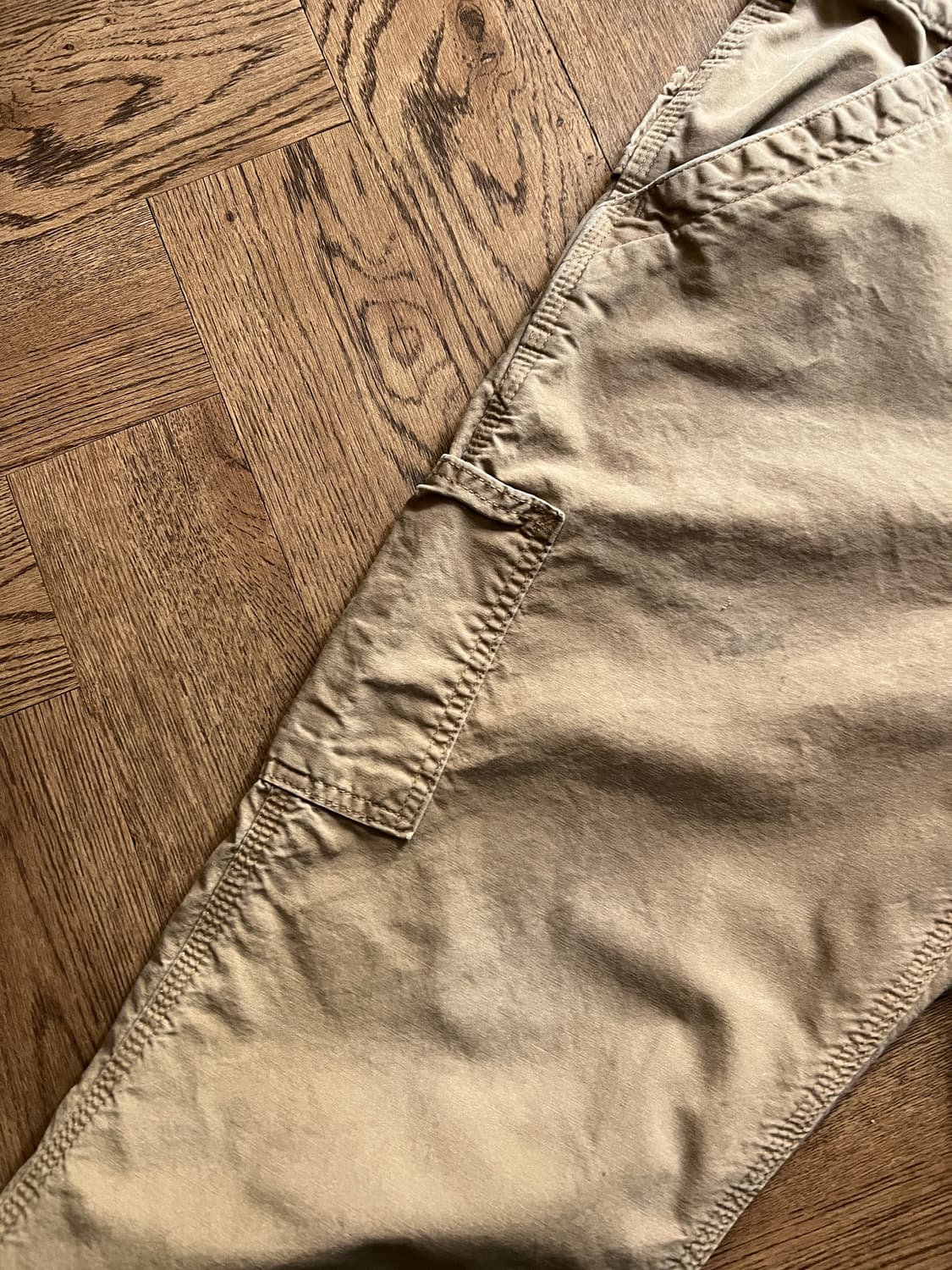 [32]칼하트 USA 베이지 싱글니 카펜터 워크 팬츠 상품이미지4