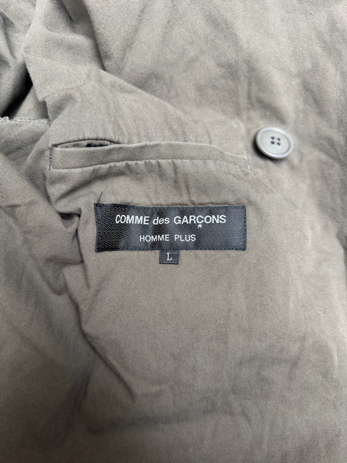 comme des garcons homme plus pea coat(L) 상품이미지5