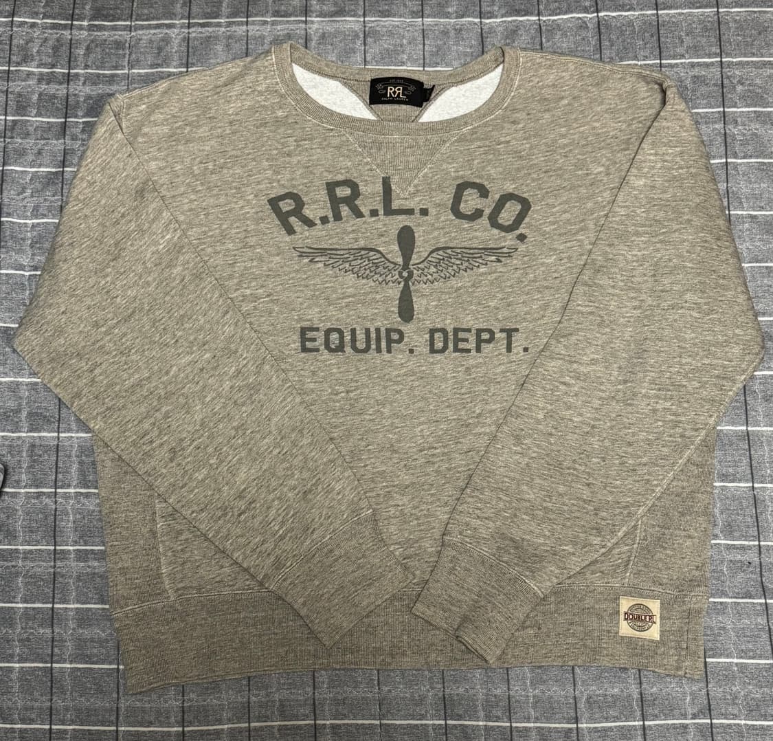 더블알엘(RRL) 스웻셔츠 (그레이, XL) 상품이미지2