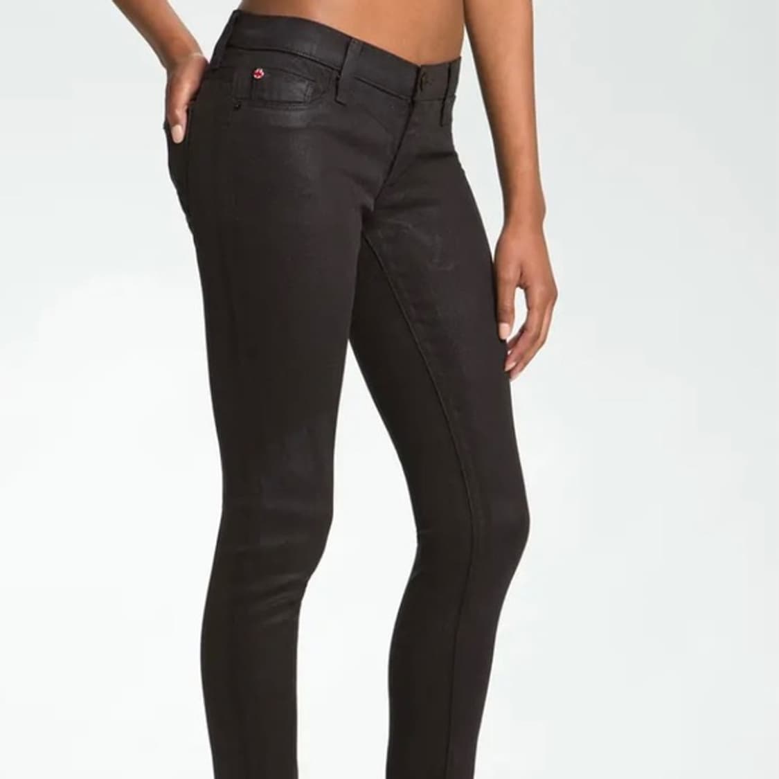 정품 USA HUSTON karista super skinny 코팅진 상품이미지1