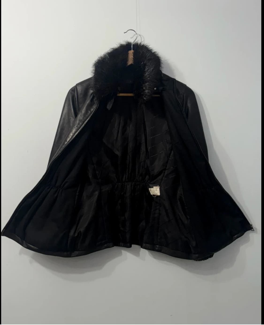 한섬 미샤 양가죽 자켓 ~55반 상품이미지4