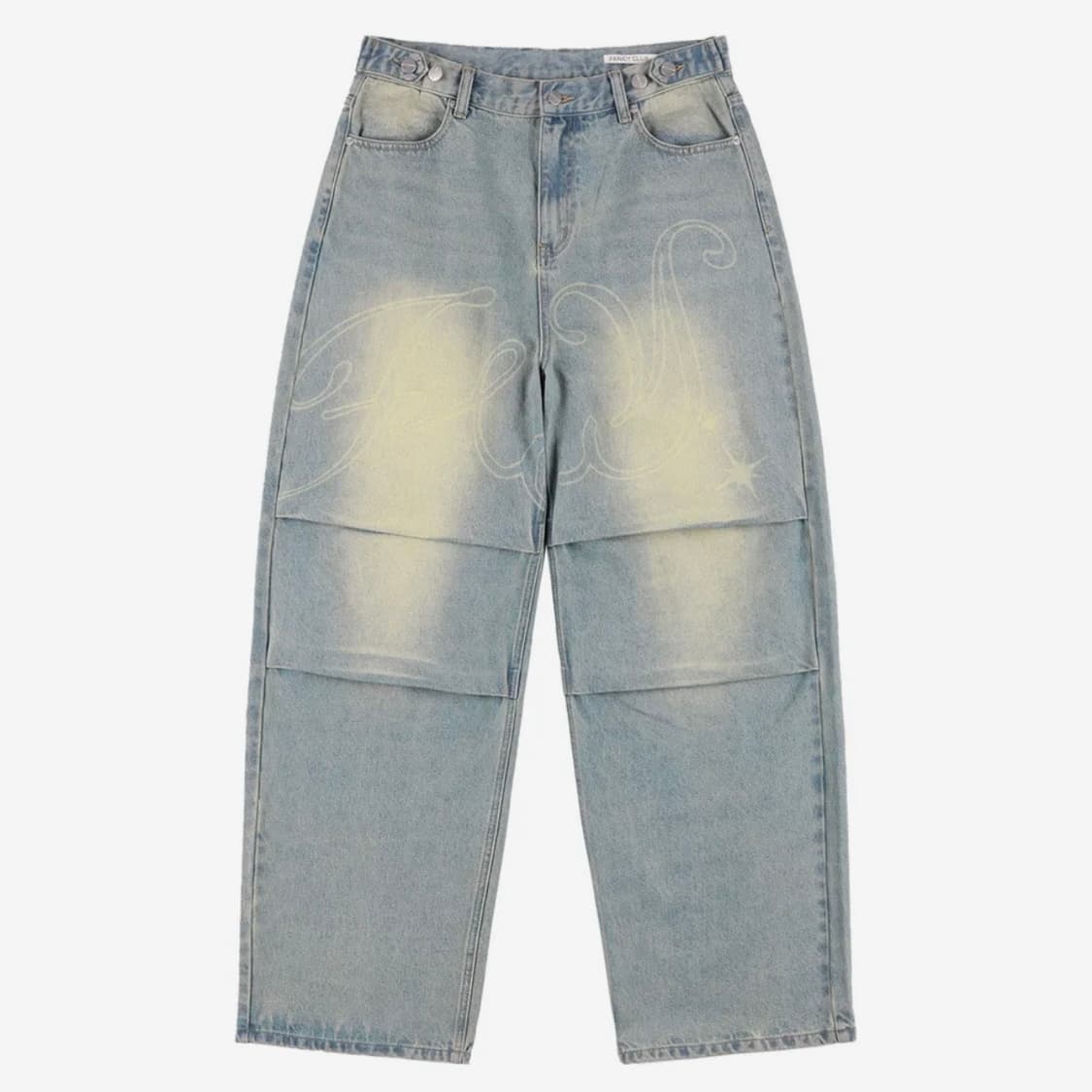 팬시클럽 엔젤 빈티지 워싱 핀턱팬츠  상품이미지1