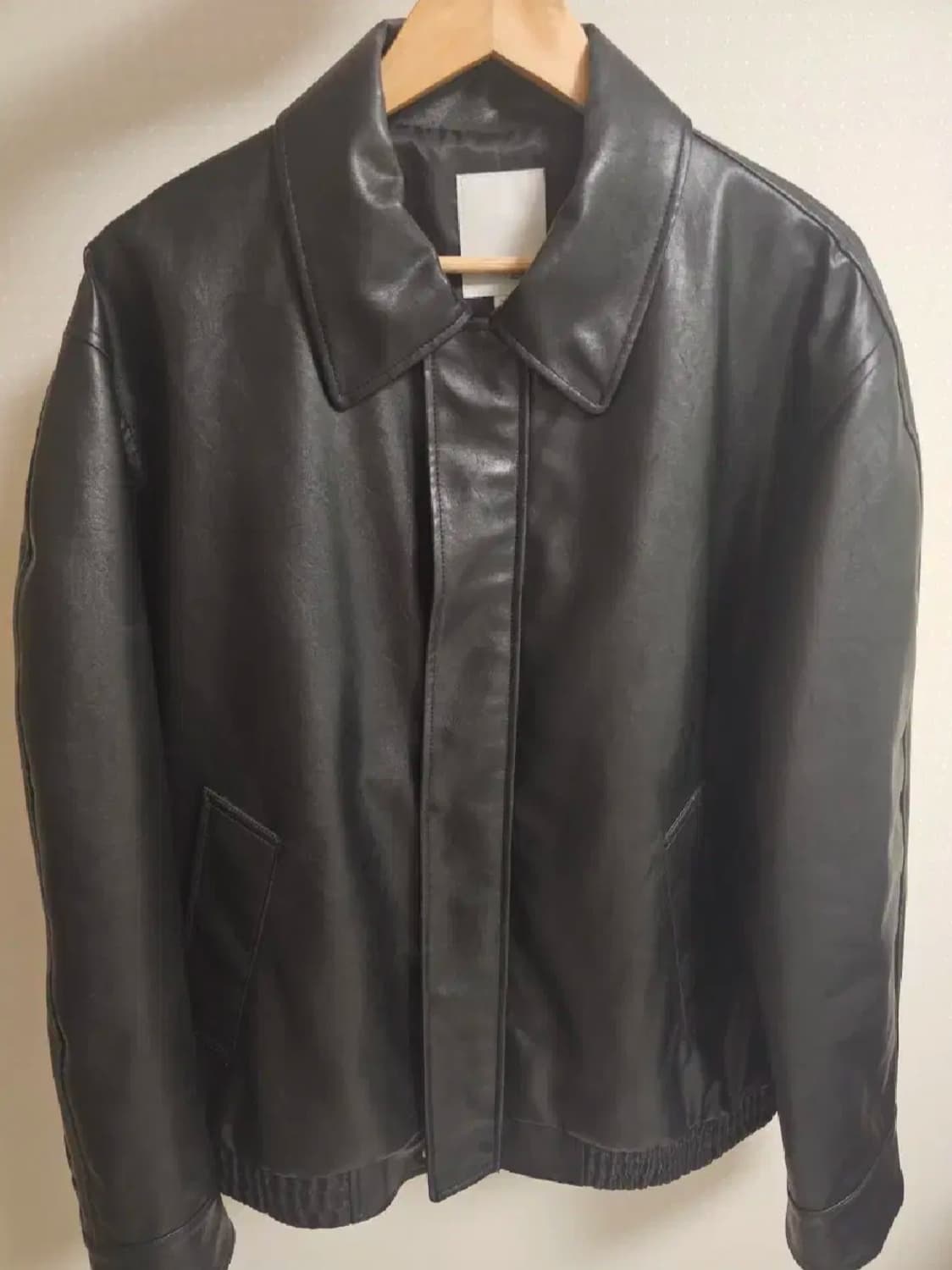 247시리즈 레더 블루종 BLACK XL 상품이미지1