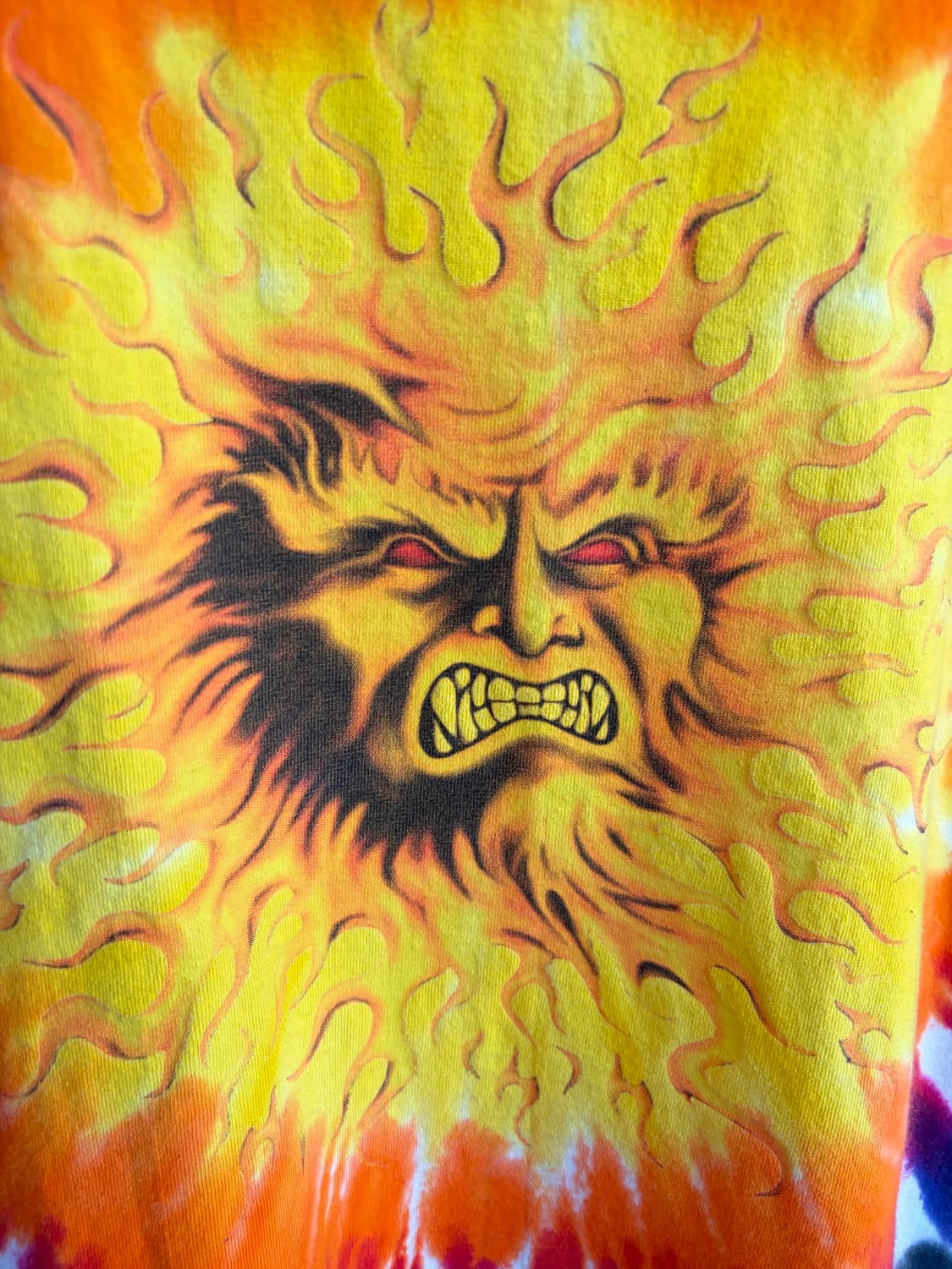 90s Angry sun 티셔츠 상품이미지3