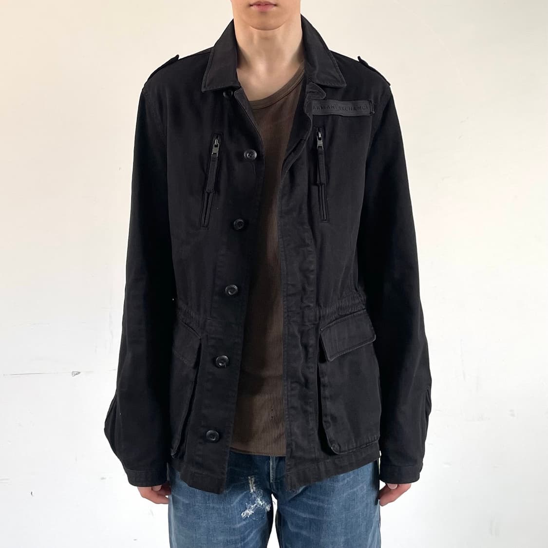 아르마니 익스체인지 f2 밀리터리 자켓 상품이미지2