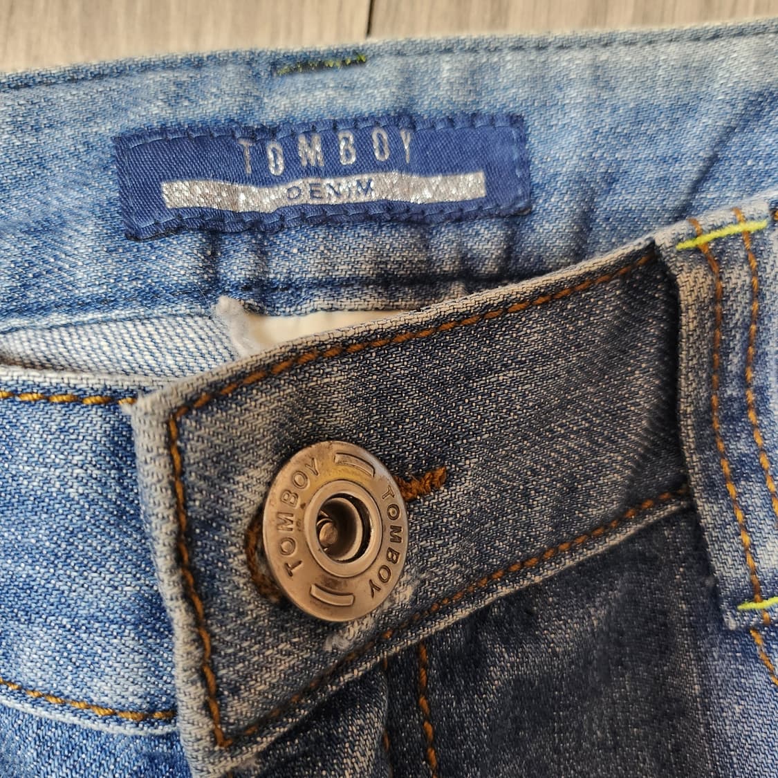 Tomboy 톰보이 데님 청바지●허단38/밑위24=>27~28인치 권유 상품이미지1