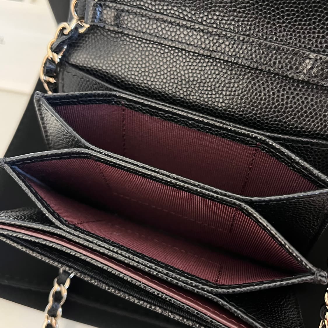 [S+급/정품] 샤넬 클래식 플랩 체인 아코디언 지갑 크로스백 가방 상품이미지9