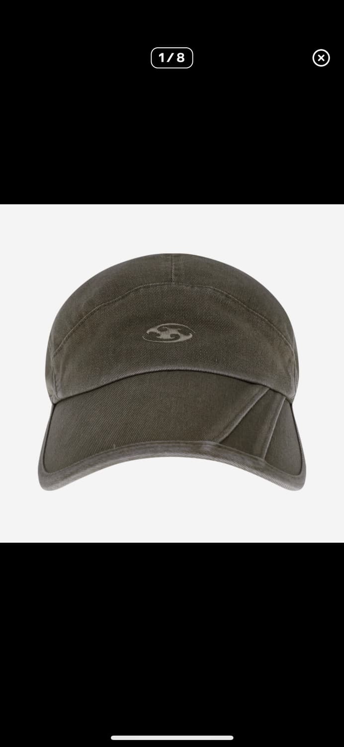 산산기어 페이디드 워싱 캡 브라운 판매 상품이미지1