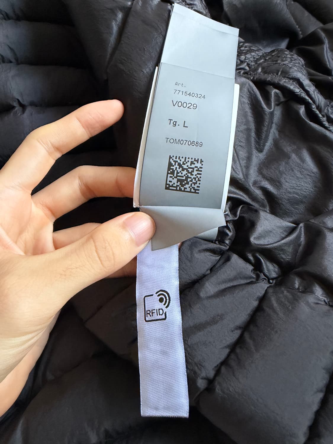 [L] 스톤아일랜드 룸 우븐 체임버스 다운 패딩 상품이미지7