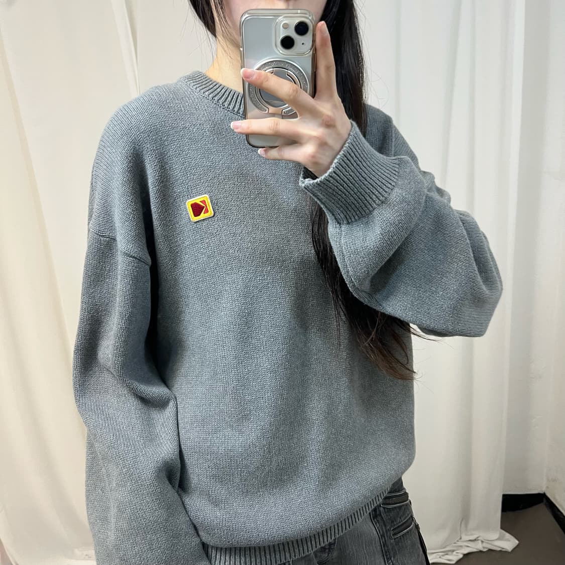 Kodak grey knit 상품이미지3
