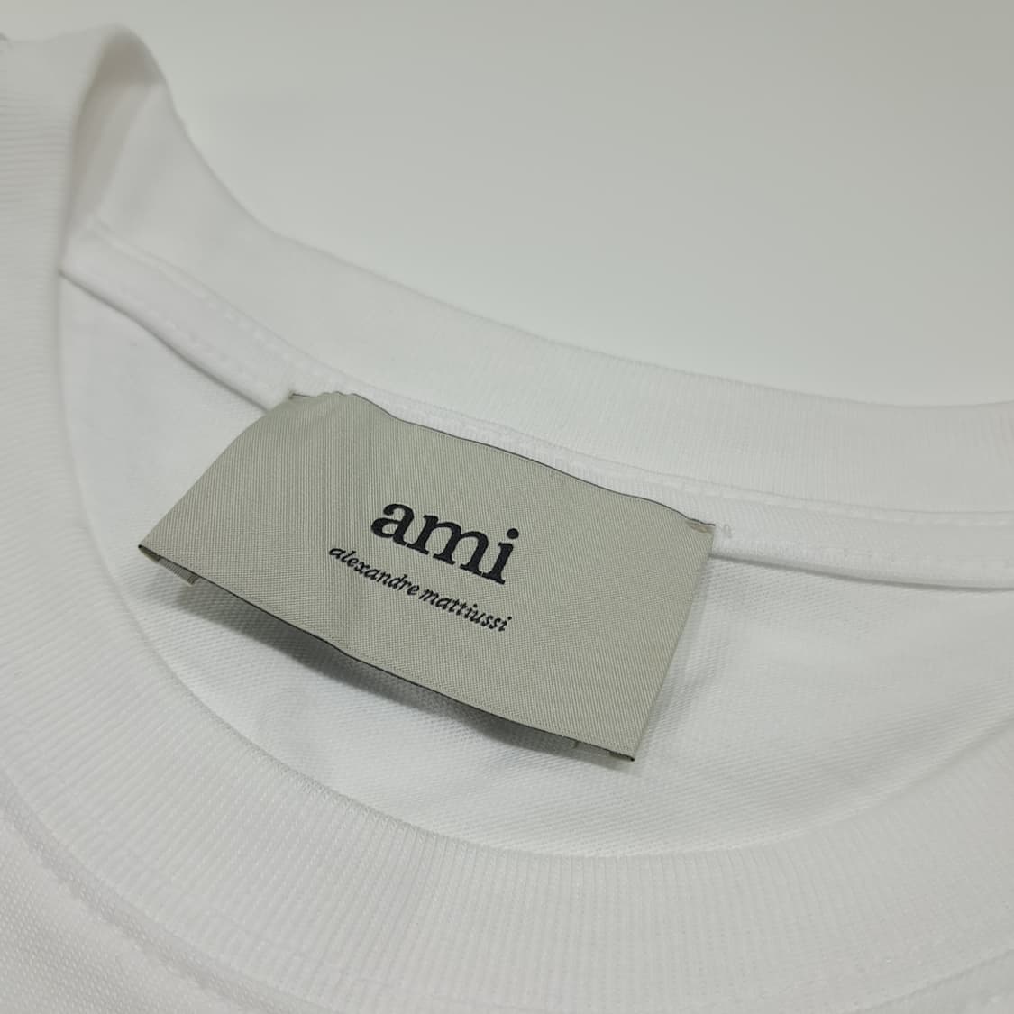 CK120 L 아미 포르투갈판 QR 정품 인증 화이트 반팔 티셔츠 상품이미지3