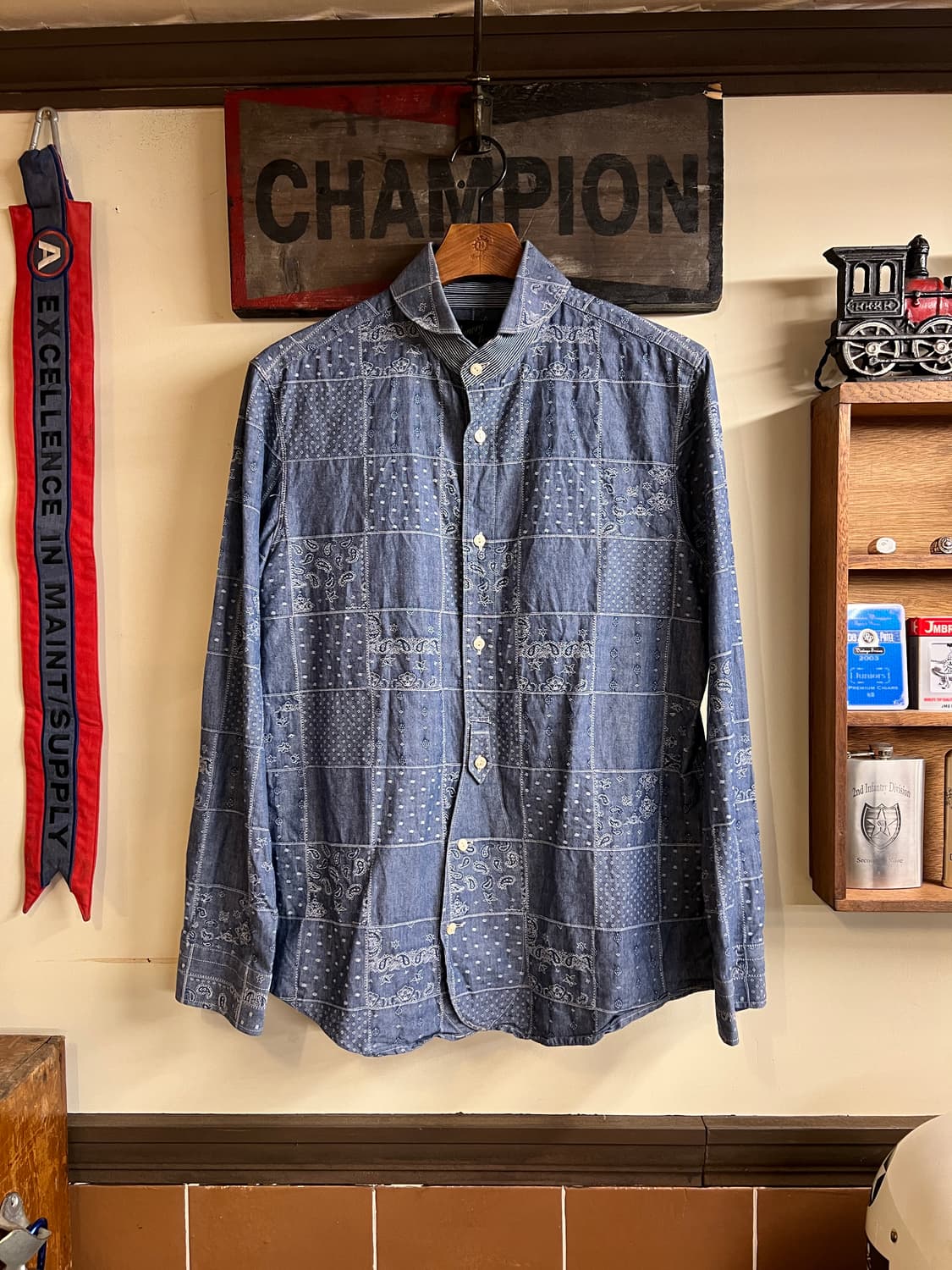 Custommellow Paisley Shirts 상품이미지1