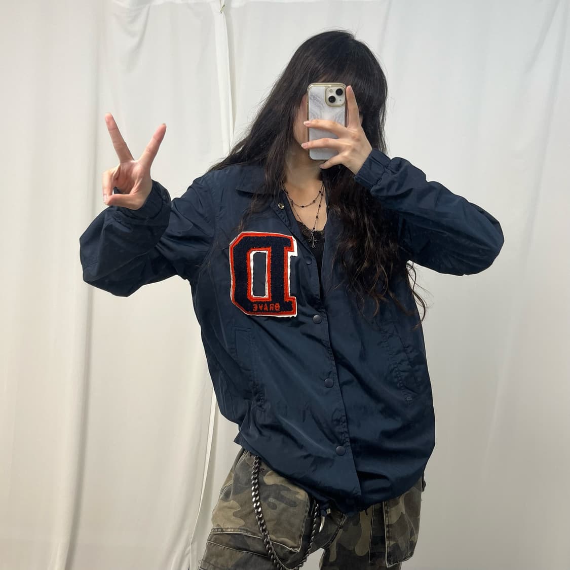 Diesel navy coach jacket 상품이미지1