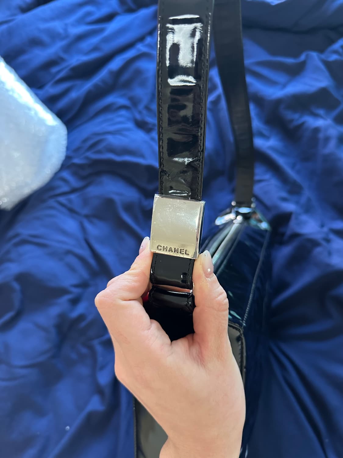 빈티지 샤넬 2번대 초코바 페이던트 숄더백 상품이미지9