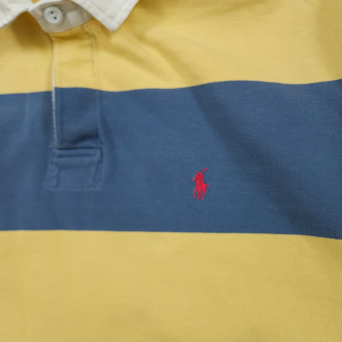 2XL(110)폴로 랄프로렌 블럭 스트라이프 럭비티 상품이미지3