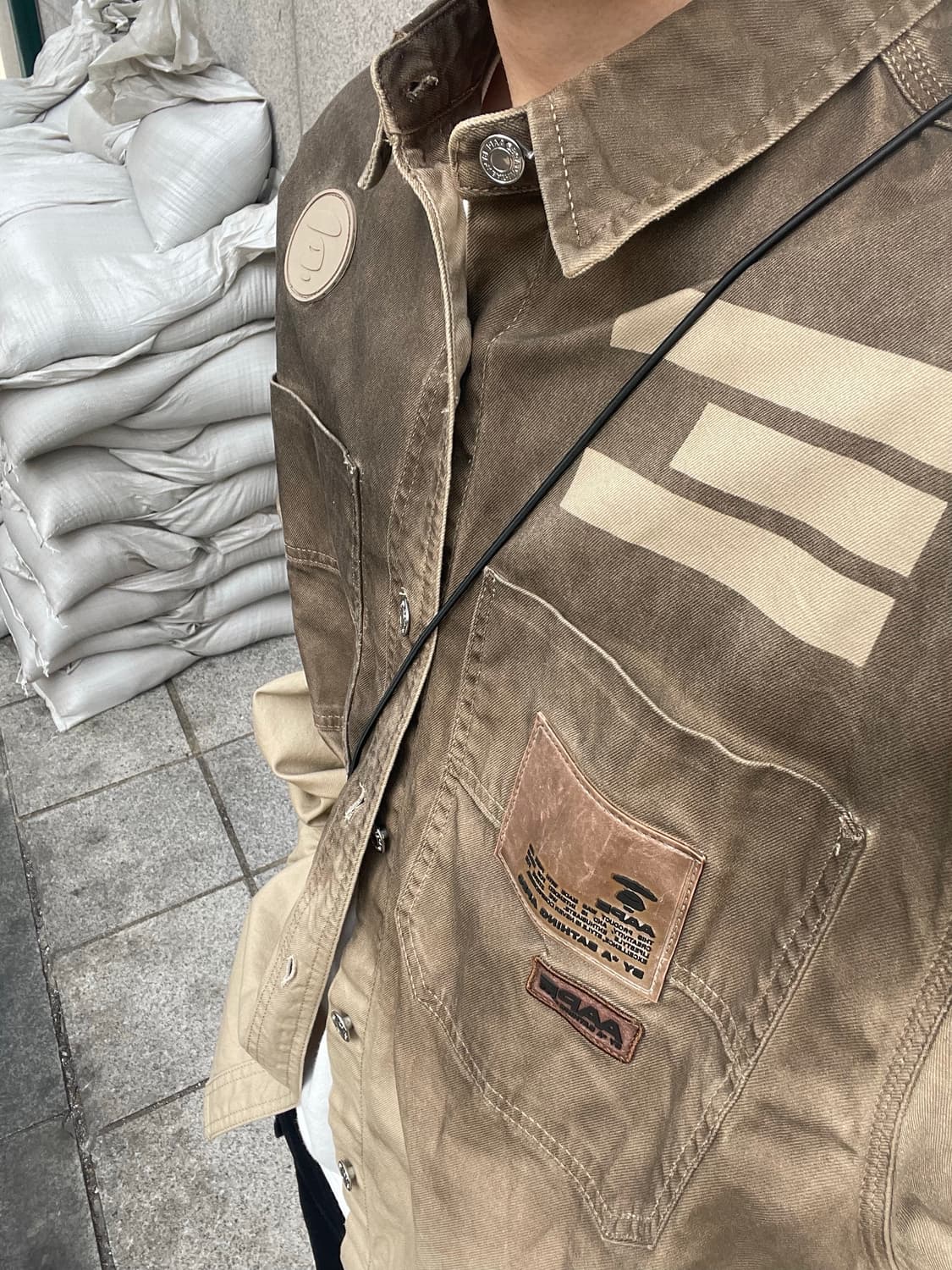 Aape By A Bathing Ape Long Sleeve Shirt 상품이미지5