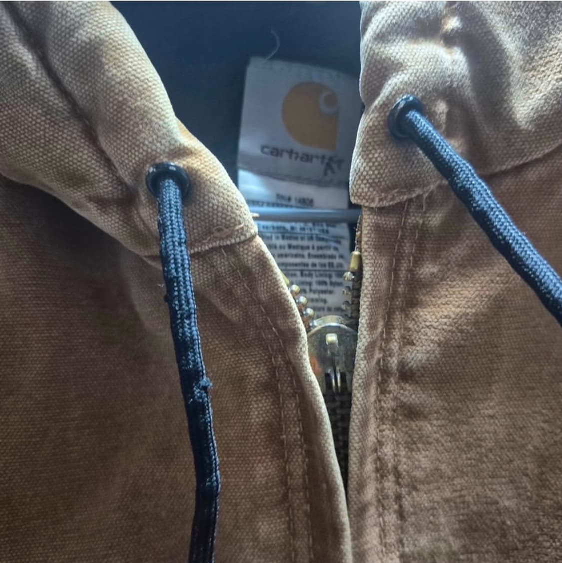 00's 칼하트 디스트레스드 덕 액티브 자켓 J130 BRN 정품 상품이미지4