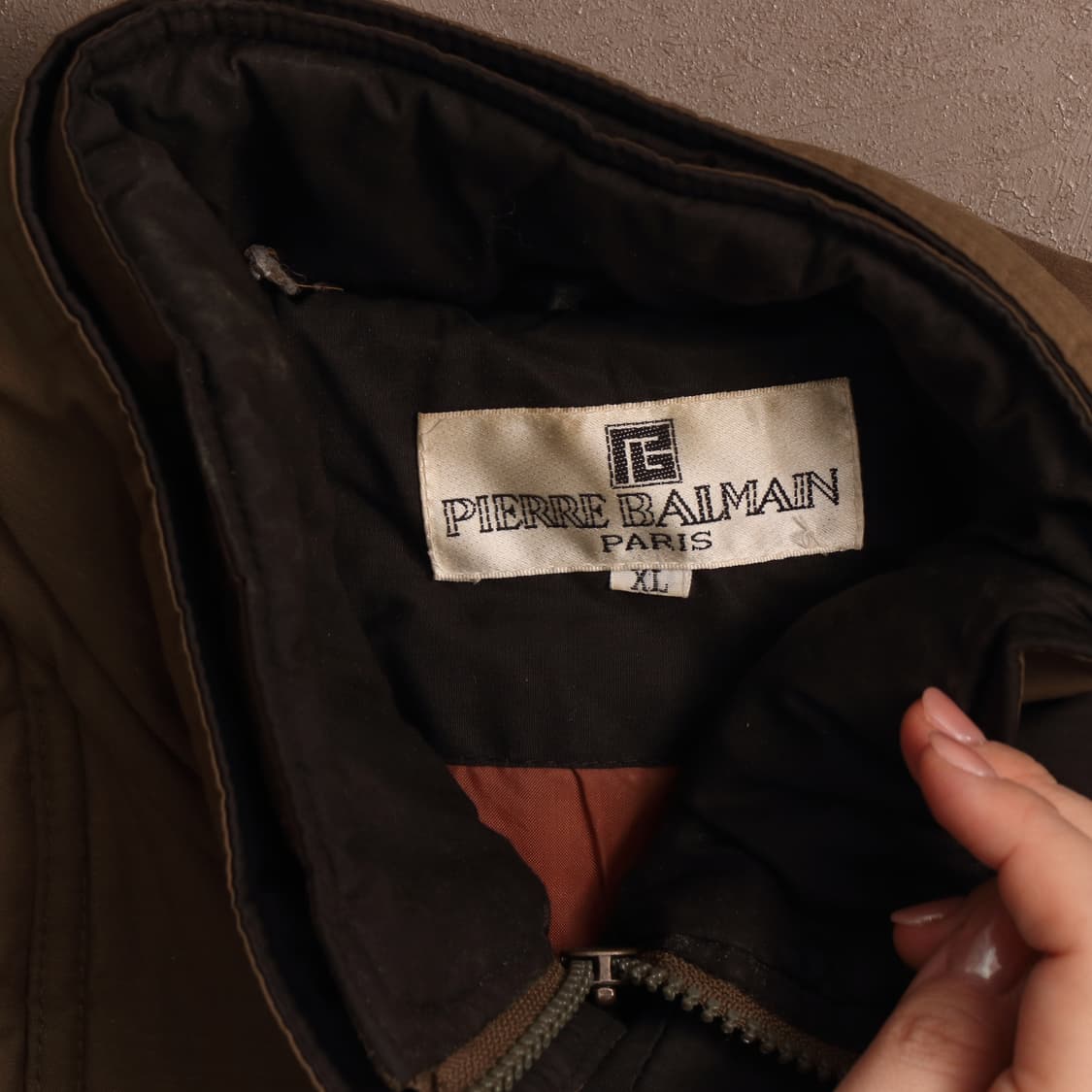 일본빈티지 나일론 퀄팅 블루종 봄버자켓 A1788 상품이미지3