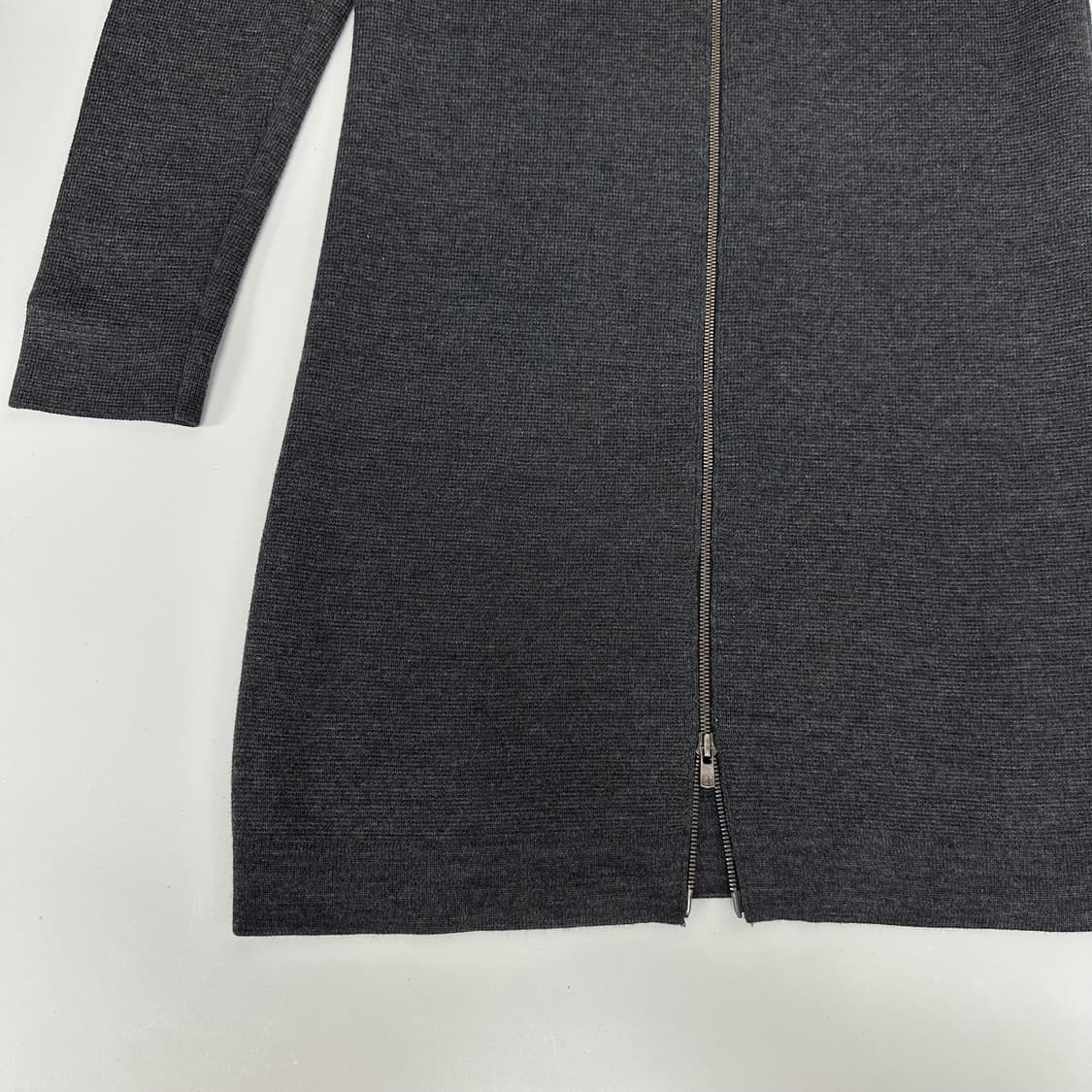 띠어리 양가죽 니트 원피스 자켓 상품이미지5